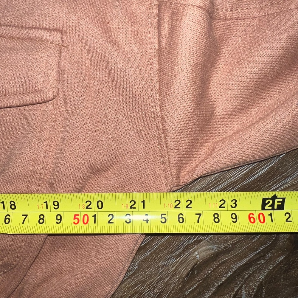 Ashley Vintage Charm Cropped Full Zip Hoodie - Pecan, Size L - Picture 7 of 10